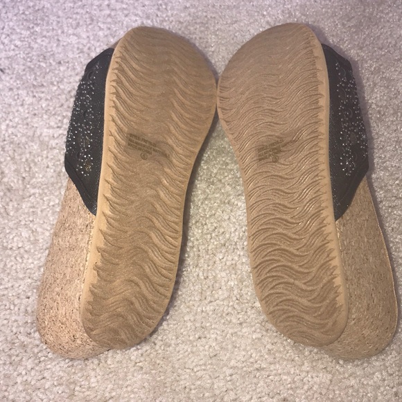 Cork wedge sandal size 5 - Picture 4 of 4